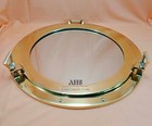 24  Antique Porthole Nautical Cabin Mirror Brass Finish Large Wall Decorative