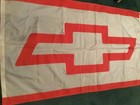 Chevrolet Bowtie Dealer Showroom Garage Banner flag Vintage 34 X 60