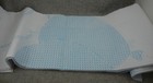 Jack Dempsey Elephant Children s Crib Quilt Top Stamped Embroidery Cross Stitch