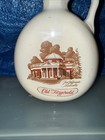 Vintage Old Fitzgerald Bourbon Thomas  Jefferson Monticello Flagship Decanter