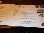 1949 Citroen Light Fifteen   Six 12-page Sales Catalog