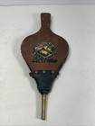 Vintage Fireplace Bellows Fire Stoker Wood Brass Ship Blower Hearth Decor Fair