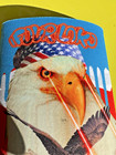 Four Loko Beer Tall Boy Usa Eagle Beer Koozie Big Tall Drink Holder Usa Flag
