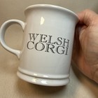 Welsh Corgi Coffee Mug Cup Embossed Breeder 1999 Barbara Augello Expres Corp 