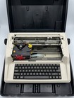 Vintage Olympia Carrera Electronic Portable Typewriter W hard Case