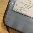 Damask Stripe Linens N Things Eucalyptus Green 500 Tc King Bed Skirt 15  Drop