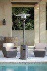 Fire Sense 46 000 Btu Gray Stainless Steel Commercial Patio Heater