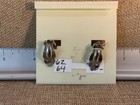 Sterling Silver Jasper Clip Earrings By Barse