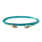 1 Meter Multimode Om3 Duplex Lc To Lc Fiber Jumper 6 Pack Fast Usa Shipping
