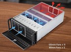 Rosewill Rsv-l4000u 4u Server Chassis Rackmount Case   8 3 5  Hdd Bays  3 5 25 