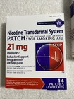 Nicotine-patch Transdermal System 21 Mg 28 Patches Step 1  Exp 08 2026   t664 
