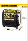 Aceup 4 500-watt Quiet Portable Rv Ready Gas Powered Inverter Generator Home Rv