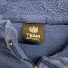 Official Nfl Team Apparel Men s  colts Fleece    Zip Pullover Sweater Size   large