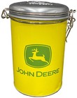 John Deere Yellow 6 -in Round Lock Top Tin Container