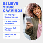 Quit-nic Infused Flavored Toothpicks To Help Quit Smoking Cinnamon Swirl 3 Pack