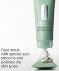 Clinique Exfoliating Scrub Face Cleanser Exfoliant For Oily Skin 100ml 3 4oz