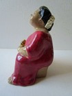Fabulous Rare  Vintage 50 s Hawaiian Lei Seller Figurine By Gertz