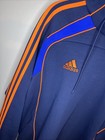 Adidas Fc Cincinnati Mls Pullover Hoodie Men   s Large Blue Orange Soccer