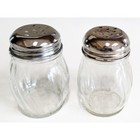 Pizza Shaker Restaurant Quality Shakers  Parmesan Cheese Or Red Pepper  Set Of 2