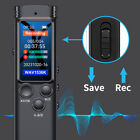 64gb Rechargeable Lcd Digital Audio Sound Voice Recorder Dictaphone Mp3 Player