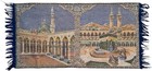 Vintage Large Prayer Rug Islamic Holy Kaaba Mecca Rare -rug Wall Hanging -1960s 