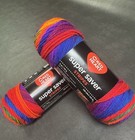 Red Heart Super Saver Favorite Stripe 5 Oz  2 Pack