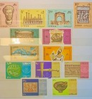 Lebanon Airmail 1966-69 Airmail Lot Of 3 Full Sets All Mnh   Except 1 Value Mh  