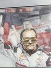 Dale Earnhardt Sr Signed Limited Edition Print Nascar Goodwrench Framed