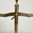 Vintage Brass Balance Scale Home Decor Scales Of Justice Apothecary 9 5   