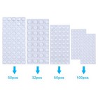 Austor Rubber Feet Adhesive Bumper Pads Self Stick Furniture Buffer Clear