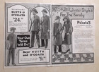 Vintage The People s Clothing Store Amsterdam Ny Ad 1920s 2 Sided 1926-27 11x16