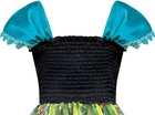 Girls Princess Dress Up Anna Coronation Costume Ice Queen Cosplay Party Dress