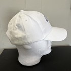 Michelob Ultra White Adjustable Hat Cap Embroidered Bright White Blue And Red 