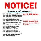 6lug 4wd Front Wheel Bearings Hub For Chevy Silverado 1500 Gmc Sierra 1500 Yukon