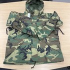 Us Army Bdu Gore-tex Jacket   Cold Weather Woodland Camo Parka   Xl Reg   New