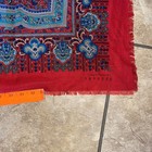 Paisley Bandanna Tapestry Handkerchief Scarf Size 45    X 45    Colorful Red Blue     