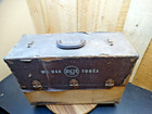 Rca Antique Vintage Radio Tv Vacuum Tube Caddy Case  Wooden Storage Box