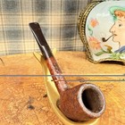 Mid-century Blasted Champion Made In England Billiard  Estate Tobacco Pipe