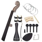  17pcs 4 4 Diy Violin Accessories Kit Violin Neck   Fingerboard Wire Tailpiece 
