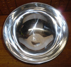 Portmeirion Metal Salad Serving Bowl W  Butterflies - 12 25 