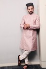 Men Kurta Set Pakistani Kurta Pyjama Indian Suits Sherwani Wedding Party Groom L