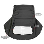 Fir For Chrysler Sebring 1996-2006 Convertible Soft Top With Window Sailcloth