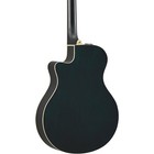 Yamaha Apx600 Acoustic-electric Guitar Oriental Blue Burst