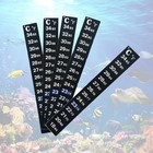 5pcs Aquarium Thermometer Sticker Fish Tank Temperature Strip