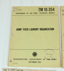 Lot Of 6 Us Vietnam Era Army Military Technical Field Manuals