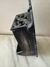 Antique Cast Iron Wall Box Stick Match Holder Wall Safe Matchbox  7  Tall