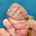 Vintage Globe Split Finger Leather Baseball Glove Frankie Gustine Fg7