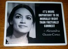 Alexandria Ocasio-cortez Funny Sticker  Green New Deal Mastermind A o c  Trump 