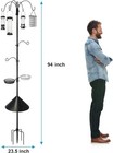 94  6-hook Bird Feeding Station W  Feeders   Bath