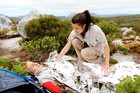 100 Pcs Medical Emergency Thermal Blanket Mylar Trauma Military Survival Silver